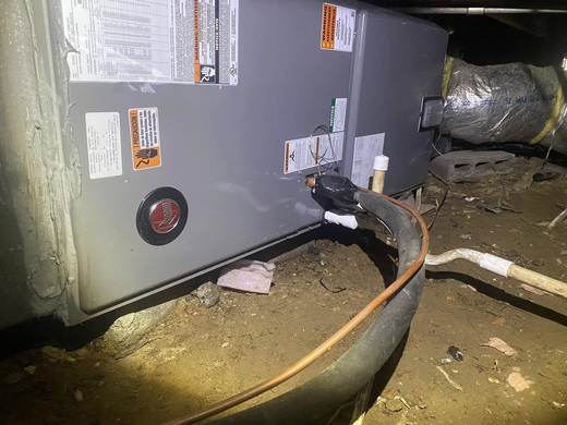 AC air handler service — Jefferson's AC & Electrical, Tylertown, MS