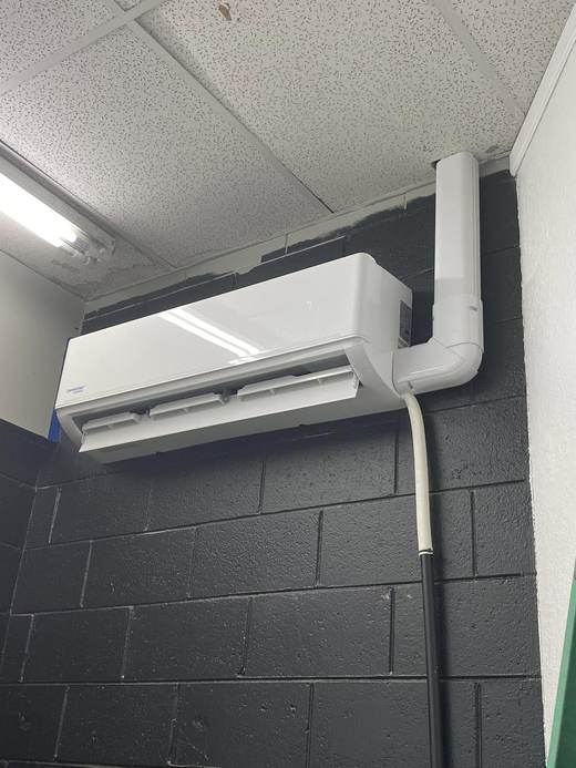 Ductless mini-split indoor unit installation — Jefferson's AC & Electrical, Tylertown, MS