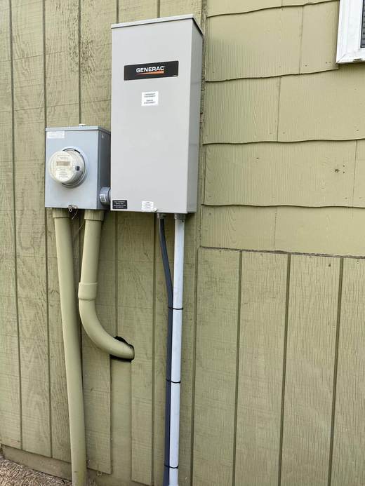 Generac transfer meter installation — Jefferson's AC & Electrical, Tylertown, MS