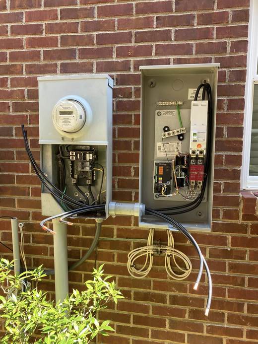 Electrical meter & panel installation — Jefferson's AC & Electrical, Tylertown, MS