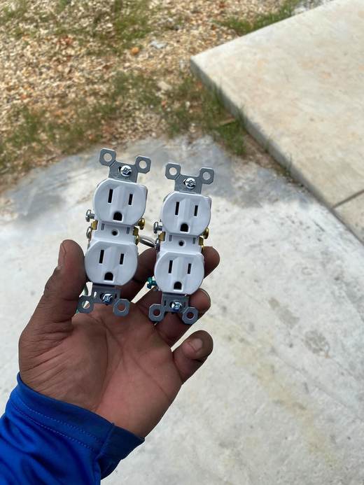 Quality outlet hardware, ready to install — Jefferson's AC & Electrical, Tylertown, MS