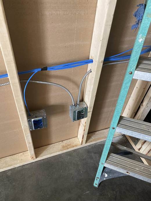 Electrical rough-in wiring, new construction — Jefferson's AC & Electrical, Tylertown, MS