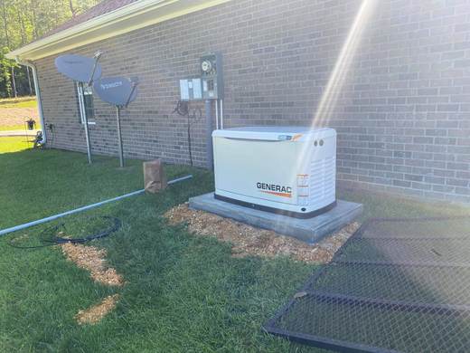 Generac standby generator — residential — Jefferson's AC & Electrical, Tylertown, MS